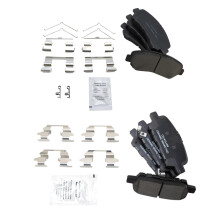 Pastiglie freno TRQ in ceramica compatibili con Nissan Juke 2009-2017 Maxima 2014-2017