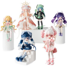 Luluya Symphonic Poem Series 6-Box Set (contiene 6 figure senza ripetizione) 1/8 BJD Blind Box Figure carine da collezione Regalo di compleanno