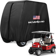 Funda de Carrito de Golf NEVERLAND 2 Pasajeros - 420D Impermeable Compatible con EZ GO Club Car Yamaha