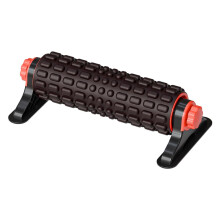 Rodillo de espuma firme XL para banda iliotibial con soporte de resistencia - 43 cm - Rodillo de ejercicio para problemas de banda iliotibial, ma