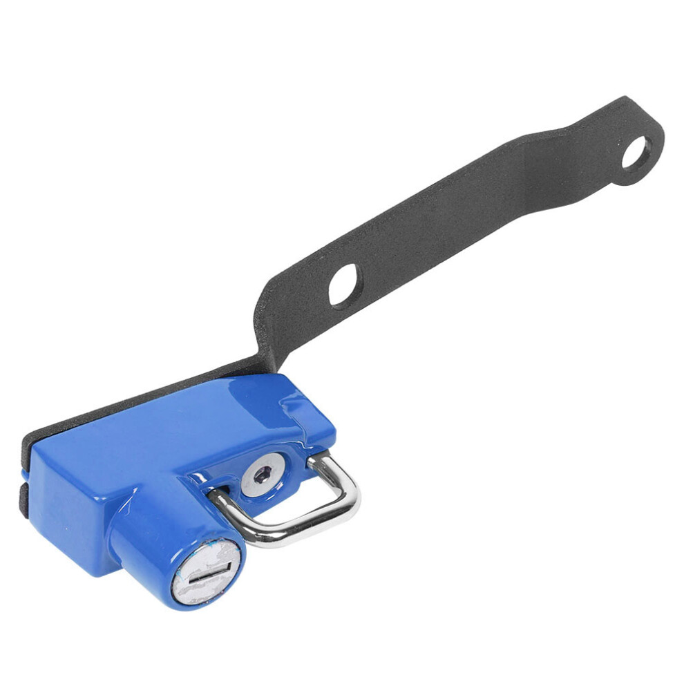 Aluminum Helmet Lock For Yamaha Mt25, R3, Yzf R25 2014-2019 Blue 8471362482636