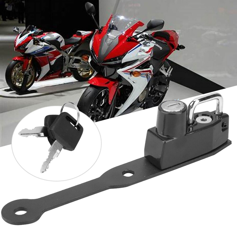 Stylish Anti-Rust Helmet Lock For Cbr400r Cbr500r Cb500f Black 5071362482723