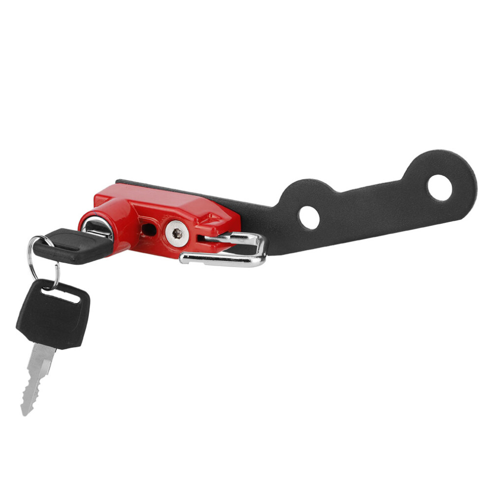 Aluminum Helmet Lock Mount Hook For Yamaha Mt-09 Fz-09 Xsr900 Red 6931362483184