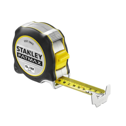STANLEY Stanley FATMAX XTREME Tape Measure 10m/33ft Width 32mm - Black