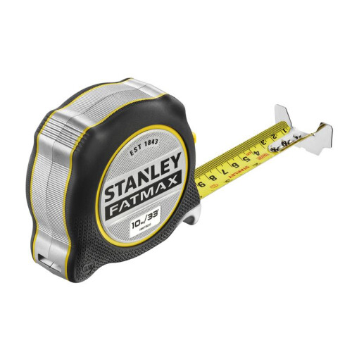 STANLEY Stanley FATMAX XTREME Tape Measure 10m/33ft Width 32mm - Black 1