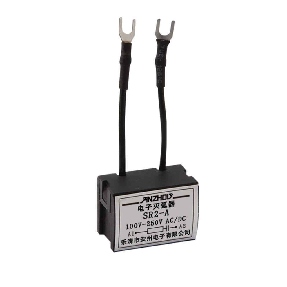 2Pcs Cjx2 Ac Contactor Coil Surge Suppressor Sr2-A/220V/24V/Rc Resistance-Capacitance Electronic Arc Extinguisher(Sr2-A 100-250Vac/Dc) 9323874037295