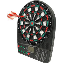 Dart disc, Electronic Dart Board Digital Soft Tip Boards Long Life Usage Deluxe Control Panel with LCD Display 18 Games