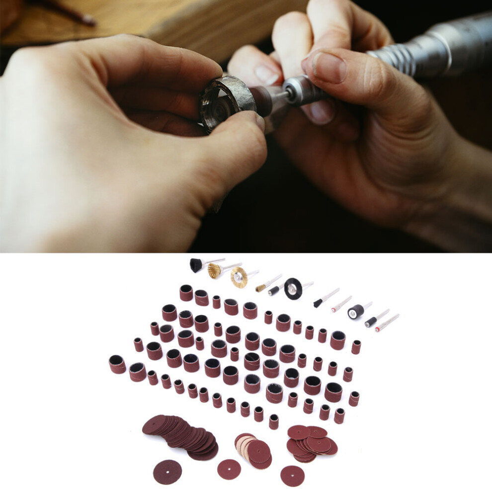 147Pcs Rotary Tool Accessory Set Grinding Polishing Sanding Kit 7901362484312
