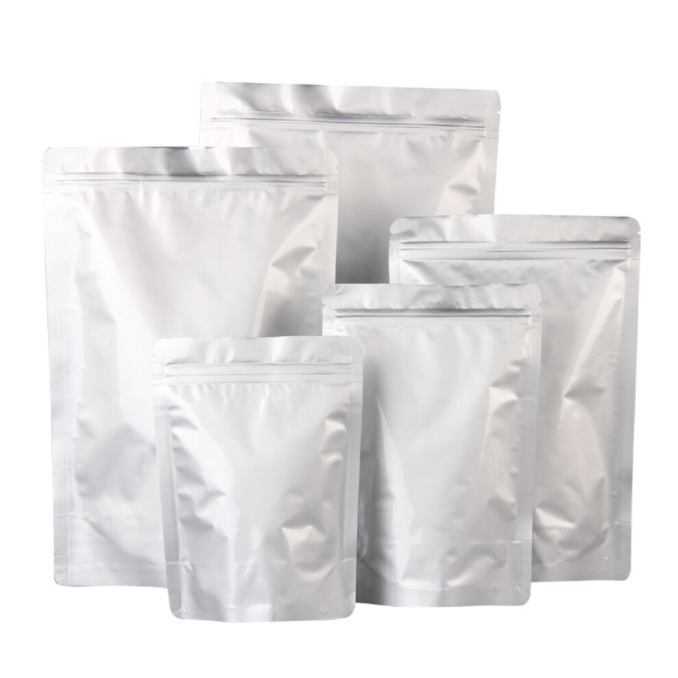 Odor Proof Mylar Bag for Grain Storage, Multi Layer Design Tamper Evident 1 Gallon Heavy Duty Mylar Pouches with Heat Sealable Technology, Resealable