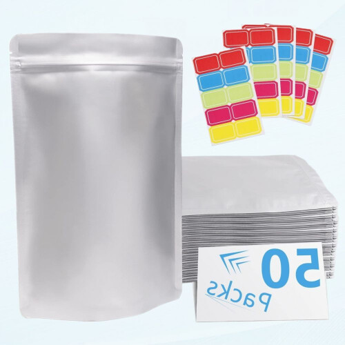 Σακούλα Mylar ανθεκτική στις οσμές για αποθήκευση σιτηρών, πολλαπλών στρώσεων, 1