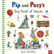 Pip and Posys Big Book of Words by Axel Scheffler Other Book