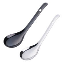 Stainless Steel Spoon Corrosion Proof Soup Spoons Modern Design Flatware for Home and Events, Ergonomic Handle Dishwasher Safe One-piece Design Kitche