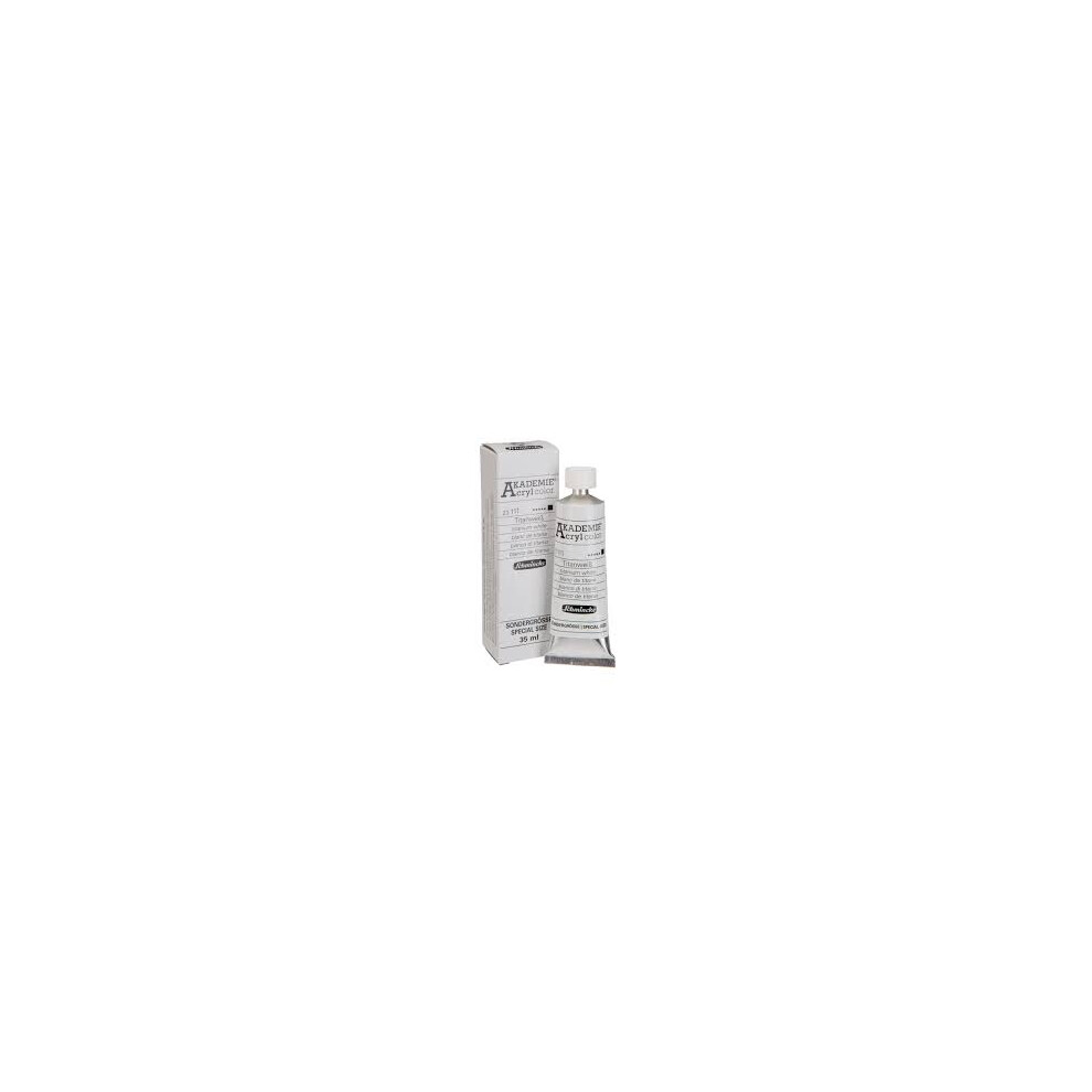 Schmincke Akademie Acrylic Paint 60 Ml White 4012380051776