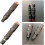 Portable Hex Screwdriver Shaft Handle Quick Change Screwdriver Bit Holder Extension Socket Drill Bit Holder B 3