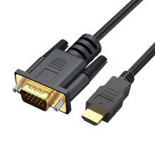 HDTV TO VGA 1080P Connection Cable 1.8 M Adaptor Cable TV Cable 1.8m