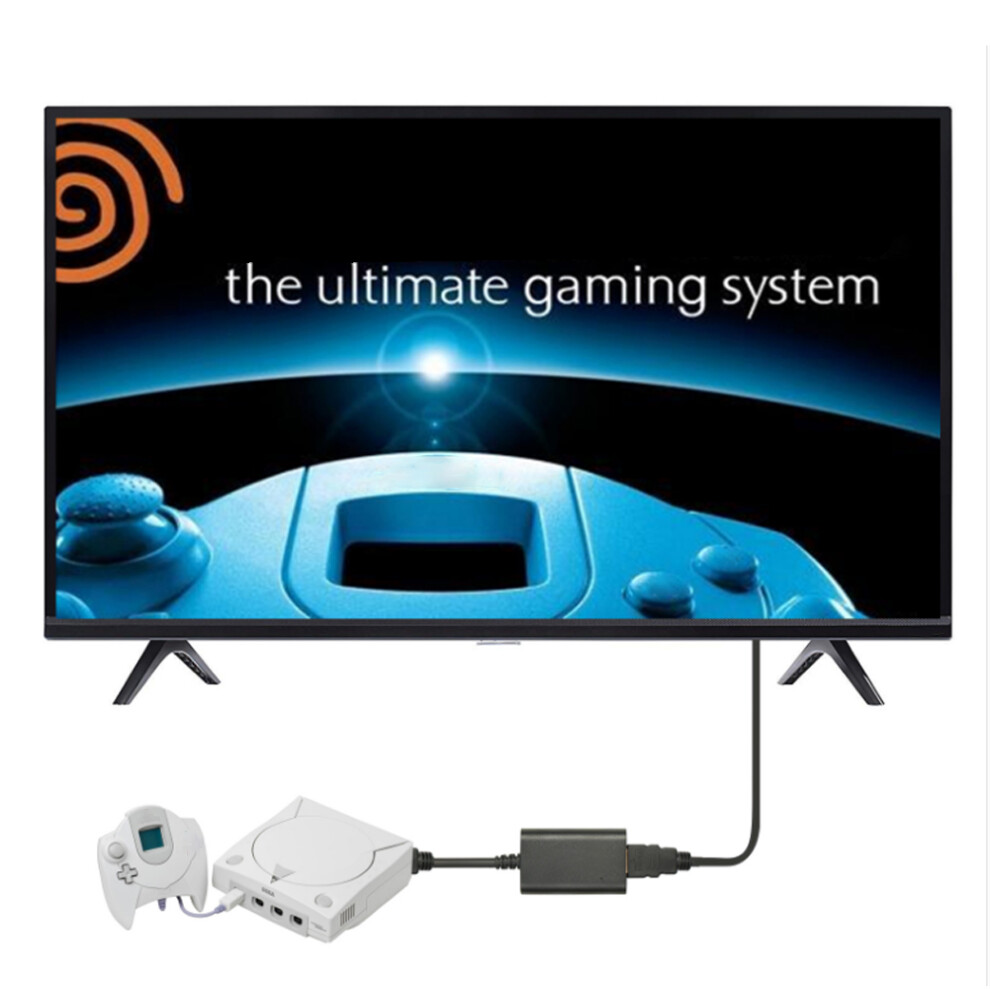 Dreamcast Hdmi Converter Adapter For Vga Games, Supports All Models 8361362488434