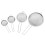 4Pcs Stainless Steel Flour Sifter Set, Multiple Sizes, Kitchen Baking Tool 2