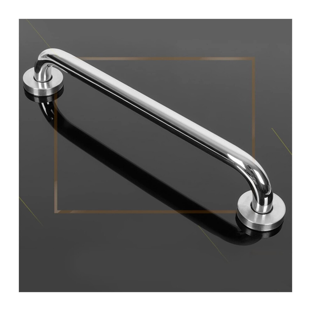 Bathtub Rails Toilet Handrail Shower Safety Support For Elder Anti-slip Handle Grip Stainless Steel 300/400/500mm Grab Rails(400mm)