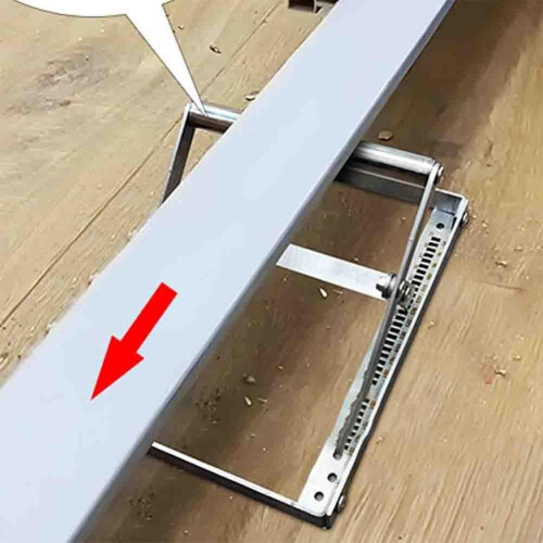Metal Folding Workbench Stand with Adjustable Height 25-145mm for Table Saw and Cutting Machine Support Frame 1
