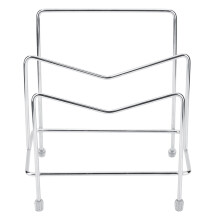 Platzsparendes Geschirrregal mit Abtropffunktion, vielseitiger Küchenschrank-Organizer in elegantem Edelstahl-Finish