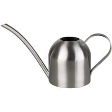 Arrosoir ultra-fin de style moderne, en acier inoxydable avec arrosage précis et finition brossée pour une utilisation intérieure et extérieure