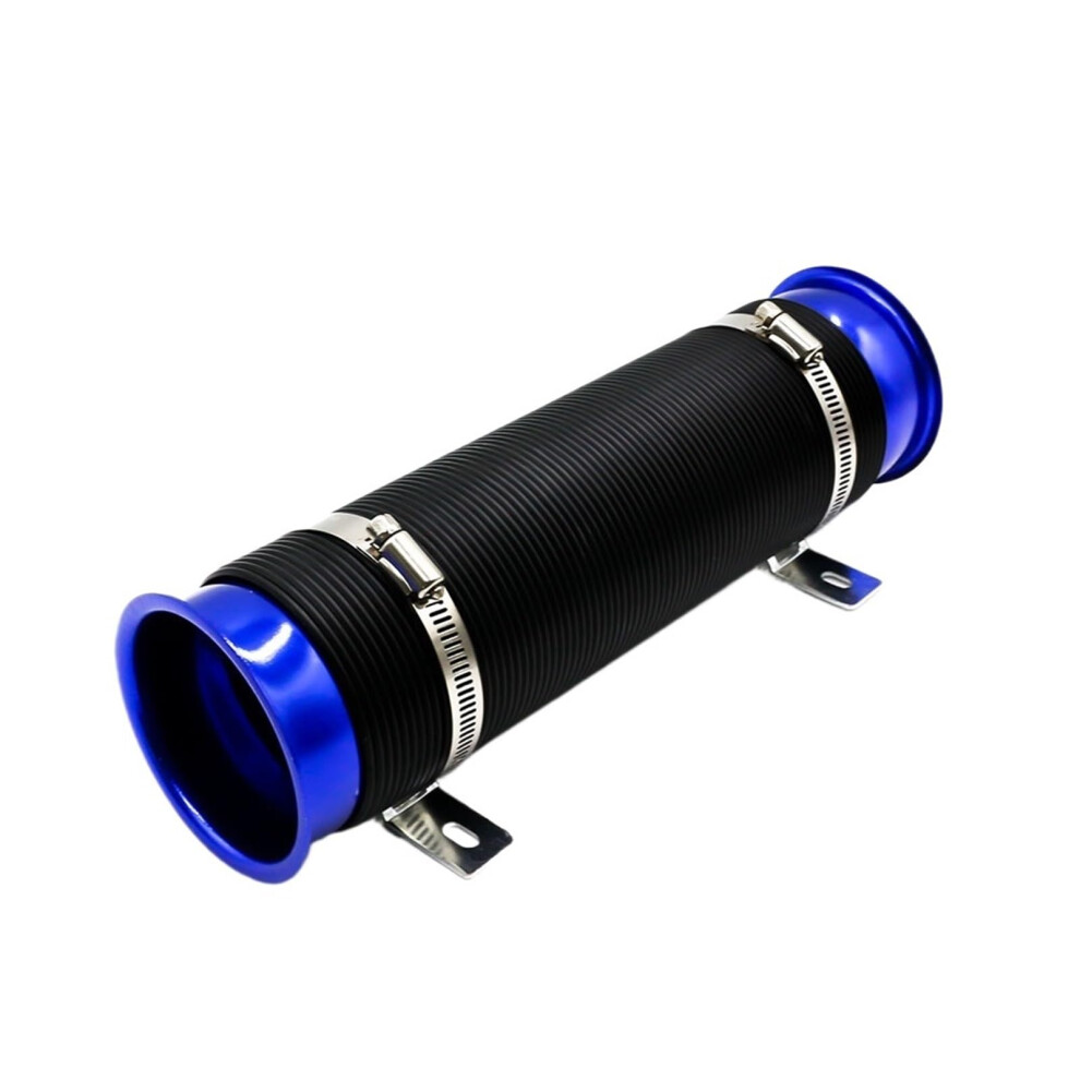 Car Air Intakes Car Telescopic Tube Ventilation Tube Intake Air Pipe 76Mm Expandable Cold Air Intake Kit Bx100458 Air Intake Hose(Blue) Blue 9067246812645