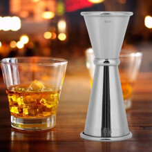 Stainless Steel Bar Measuring Cup 30/45ml Double Jigger Cocktails Tool