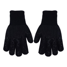 Hitzebeständige Grillhandschuhe, feuerfeste Grillhandschuhe mit Fingern, rutschfeste Silikon-Ofenhandschuhe, bis 1472 F (72 C) erhältlich,