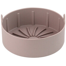 Revestimiento de silicona para freidora de aire, compatible con todas las freidoras de aire, recipiente antiadherente reutilizable con material