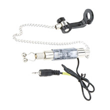 LED Illuminated Indicators Bites Alarm Chain Hanger Fishing Swingers Sensitive Alarm Swingers Fishing Tackle Accessory Blue