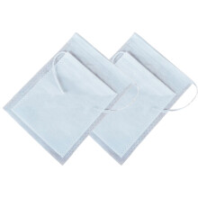 Bolsas de filtro de té sin blanquear, multiusos para té, café, especias, hierbas y más, con cordón para facilitar su manejo y almacenamiento.