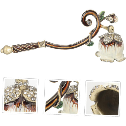 Candle Extinguisher Handle Wick Snuffer for Accessory for Scented Tea Light Assorted Color 15x6cm 1