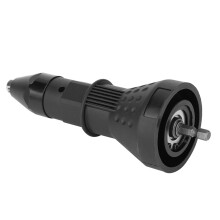 High-Strength Black Rivet Nut Gun Adapter for Power Drill Use