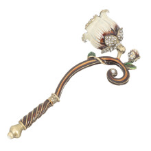Flame Snuffer Candle Extinguisher Out Flames Safely Long-handled Snuffer Assorted Color 15x6cm
