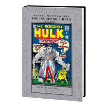 Marvel Masterworks The Incredible Hulk Vol. 1 by Stan Lee Hardcover Bo - Book