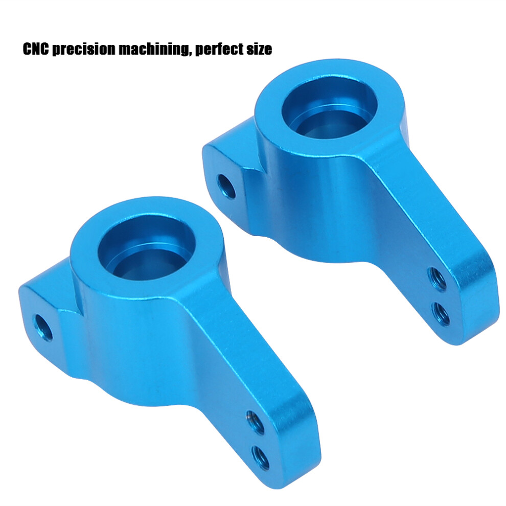 Aluminum Alloy Rear Hub Axle Carrier For 1/10 Ecx 2Wd Rc Car Blue 3561362496094