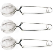 Snap Ball Teesieb mit präziser Lochung, umweltfreundlicher, spülmaschinenfester Infuser, perfekt zum Aufbrühen von Früchten, Gewürzen und