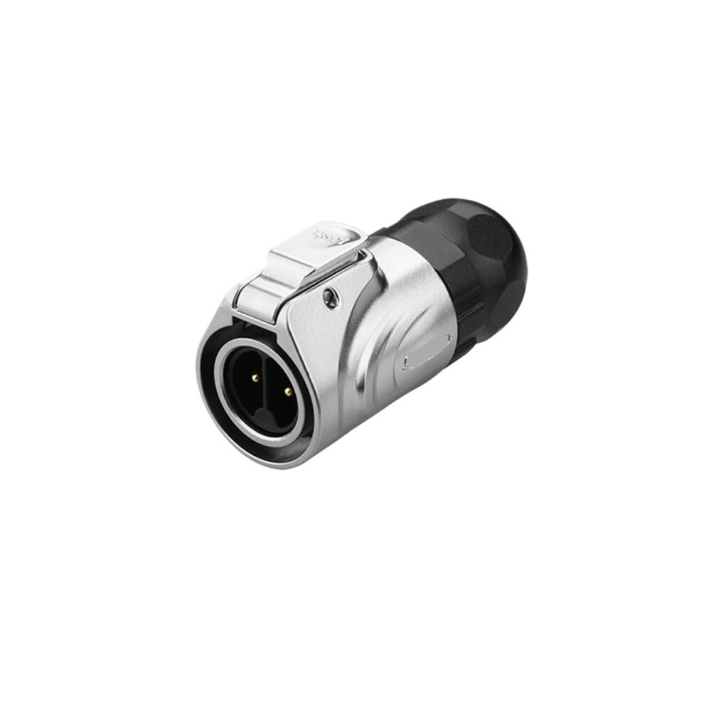 Lp16 Aviation Plug And Socket Metal Round 2-Core Pin Pin Power Signal Industrial Connector(Male Plug) 9105992156894