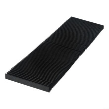 Oilproof Guard Flexible Accordion Bellows Cover for CNC Machine Gadget Protective Machine Rail Impermeable Cover Milling Dustproof Dust B (130mm)
