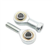 Rod End 5mm6mm8mm10mm12mm Male/Female SA SI T/K POSA8 PHSA8 Ball Joint Metric Threaded Rod End Bearing(SA12 12mm,Right Thread) SA12 12mm Right Thread
