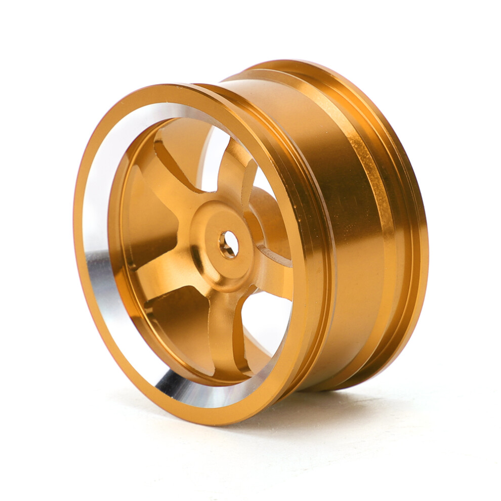 Hsp 94123 1/10 Rc Car Aluminum Alloy Wheel Hub Set For Touring & Drift Yellow 8341362499159