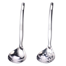Companion elegant în bucătărie, set skimmer din oțel inoxidabil, ergonomic pentru o manipulare ușoară, fabricat în Japonia pentru o calitate