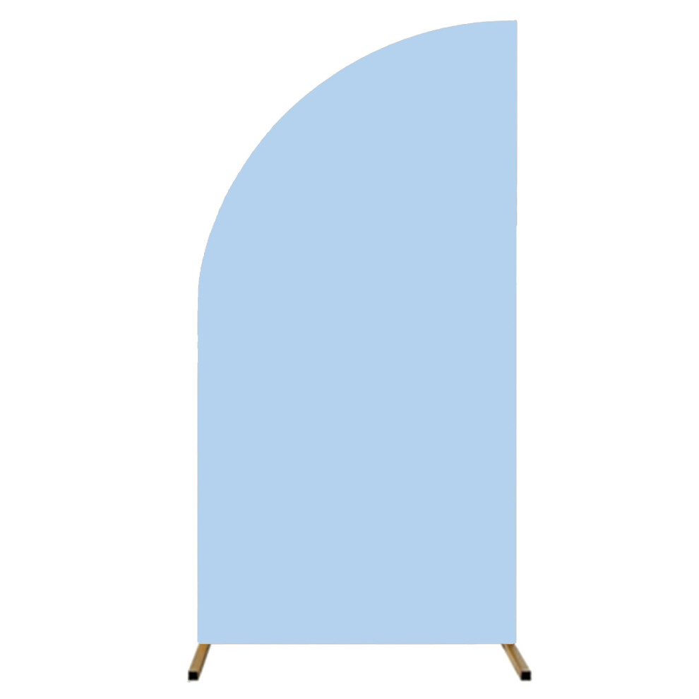 Decorative Spandex Arch Cover for Wedding Banquets-6.6ft Blue-image-OPC-PN2Q887-NEW