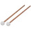 2Pcs White Felt Drum Mallet Hammer for Timpani Snare Drum 4