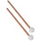 2Pcs White Felt Drum Mallet Hammer for Timpani Snare Drum 9