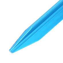 Outdoor-Camping-Zeltpflockensatz, 4 Stück, 23 cm, aus Aluminiumlegierung, Erdnägel, Blau