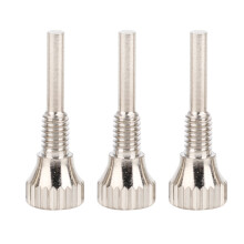 3PCS Brass Silver Trumpet Pitch Pipe Screw Anti-Skid Repair Accessories