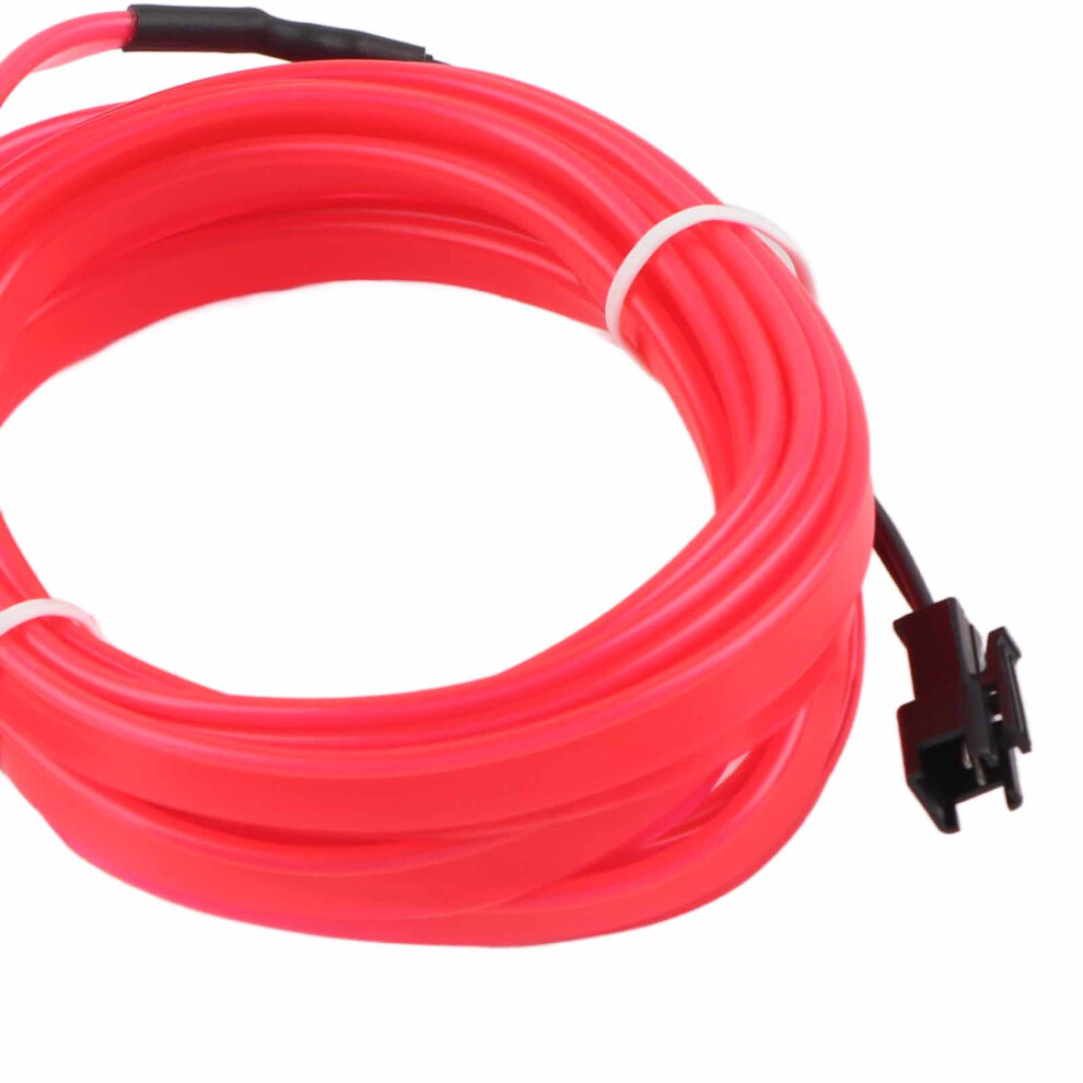 Car Interior Led Strip 3M, 9 Colors, Cold El Lamp, Light/Pink 3541362499974