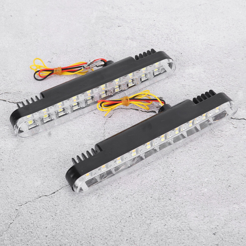 5050 30Led Dual Colors Daytime Running 190Mm Turn Lamp For Car Light 6901362500037