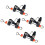 4Pcs Release Clip Downrigger Release Clip with Adjustable Tension for Outriggers Downriggers 1